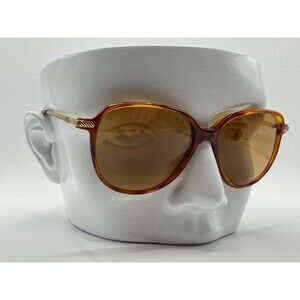 NEW Vintage Sunglasses | Brown Lens | Tortoise & Gold Frame | #859 Made In Italy